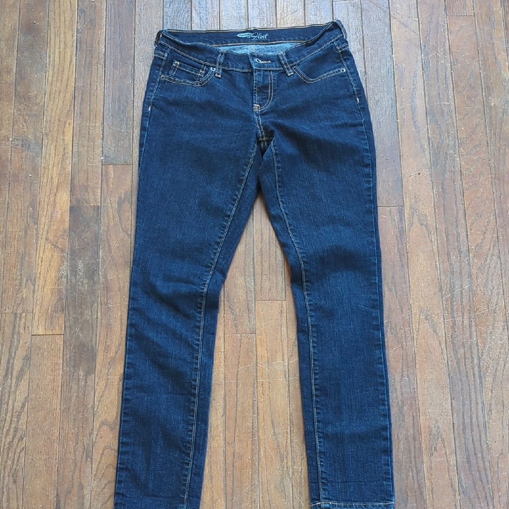 Old Navy Women's Dark Blue Skinny Jeans